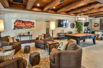 Stunning modern design community clubhouse with ample space